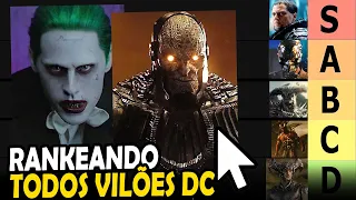 RANKEANDO TODOS os VILÕES da DC no CINEMA - Do pior ao Melhor