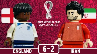 England 6-2 Iran | LEGO World Cup Highlights