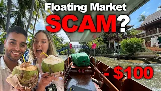 Is the Floating Market in Bangkok a SCAM? Watch Before Visiting!