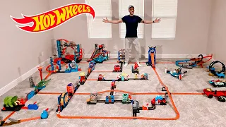 MONTEI UMA CIDADE GIGANTE DA HOT WHEELS CITY - Família Brancoala