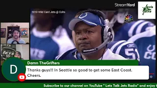 Throwback Stream: Jets vs Colts Playoffs