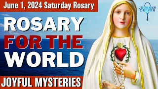 Saturday Healing Rosary for the World June 1, 2024 Joyful Mysteries of the Rosary
