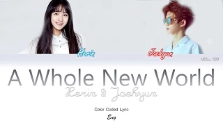Herin & Jaehyun - A Whole New World (OST) (LYRICS) |Han|Rom|Eng| Color Coded Lyrics - By NEStar 088