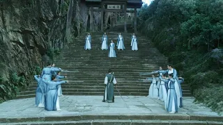 The weak scholar became a kungfu master and broke the hundred man sword formation alone.