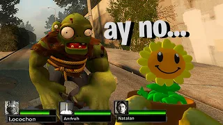 LEFT 4 DEAD 2 con MODS de PLANTAS vs ZOMBIES