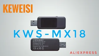 Keweisi kws-mx18 USB тестер с AliExpress