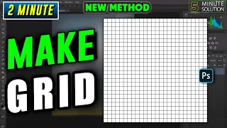 How to make a grid in photoshop 2024