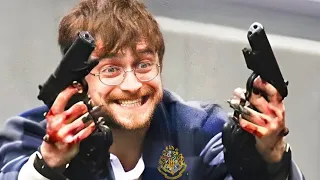 Это как Гарри Поттер, только с оружием..