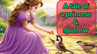 A tale of princess & sparrow| Fairytales| gudiya waly cartoon| pariyo waly cartoon| kids cartoon