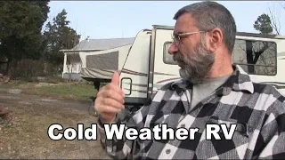 Cold Weather in a Hybrid Travel Trailer