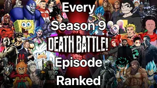 Every Season 9 DEATH BATTLE Episode Ranked