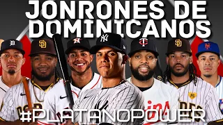 Juan Soto, Carlos Santana y Jeremy Peña lideran los Dominicanos que pegaron jonrón el fin de semana