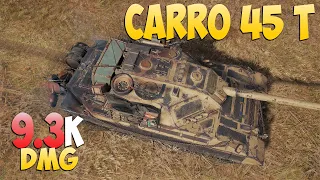 Carro 45 t - 5 Kills 9.3K DMG - Threatening! - World Of Tanks