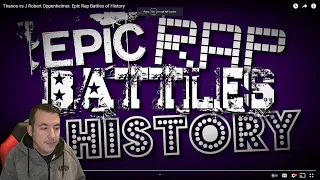 Historian Reaction // Epic Rap Battles of History (Thanos vs. J. Robert Oppenheimer)