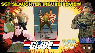 SGT SLAUGHTER SDCC 2021 WWE Ultimate Edition Mattel Creations Unboxing & Review