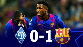 Dynamo Kyiv vs Barcelona [0-1], Champions League, Group Stage 21/22 - MATCH REVIEW