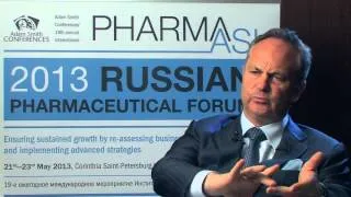 EXCLUSIVE: Jostein Davidsen Interview at the Russian Pharmaceutical Forum 2013