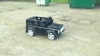 Land Rover Defender детский электромобиль