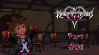 KH2.8 - Kingdom Hearts - Dream Drop Distance HD - Part 01 [PS4/ENG/HD]