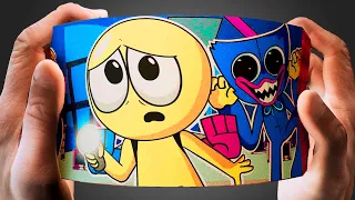 HUGGY WUGGY IS NOT A MONSTER! Poppy Playtime Animation! FLIPBOOK