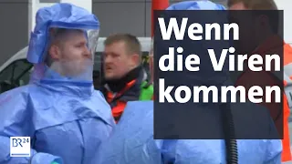 Pandemiealarm! Ärzte, Pfleger und Sanitäter üben den Ernstfall | Regensburg | BR24