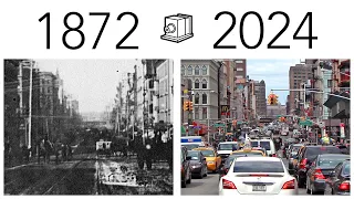 140 Years of New York City, Then and Now