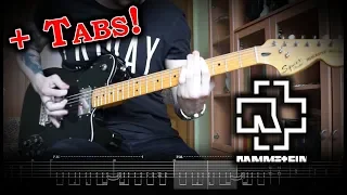 [How to Play] Rammstein - Radio (Guitar Tutorial w/Tabs)