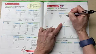 Go Math Chapter 6 Lesson 8 "Show Numbers in Different Ways"