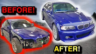 Rebuilding AN ICONIC BMW ZCP E46 M3 In 10 Minutes!