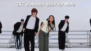 TXT & Anitta - Back For More + choreo !! | #learningarabic #yvonesvlog