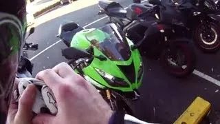 ZX6R 636 vs CBR600RR Test Ride And Comparison!