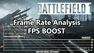 FPS Boost Battlefield 1 Xbox Series X 120FPS Frame Rate Analysis 1/2