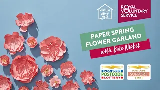 Spring Flower Paper Garland - Part 1 with Kate Nisbet 🌸