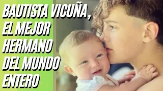 El hermoso momento entre BAUTISTA VICUÑA y ANITA, los hijos de PAMPITA.