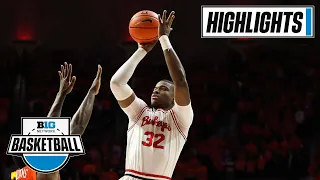 Ohio State at Illinois | Highlights | Big Ten Men's Basketball | Feb. 24, 2022