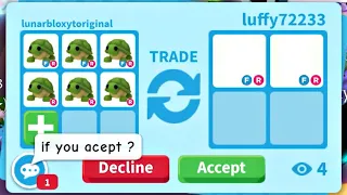 😱🐢BIG WIN! I TRADED MY 6 TURTLES FOR THESE COOL OUTGAME VALUABLE PETS! + TRADED MEGA REINDEER!#viral