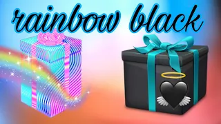RAINBOW VS BLACK💕CHOOSE YOUR GIFT 🎁 ELIGE TU REGALO🎁выбери подарок