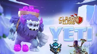 APRENDA A FAZER ATAQUE TERRESTRE USANDO YETI COM BRUXA CV 13 ATAQUE SPAM CLASH OF CLANS!!