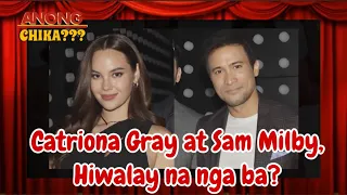 CATRIONA GRAY AT SAM MILBY, HIWALAY NA NGA BA? PAANO ANG KASAL? #OgieDiaz