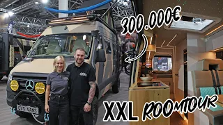 300.000€ Mercedes Sprinter 4x4 Luxus Campervan! Mehr geht nicht 🤯 ROOMTOUR