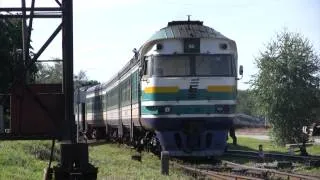 Дизель-поезд ДР1А-225 в депо Таллин-Вяйке / DR1A-225 at Tallinn-Väike depot