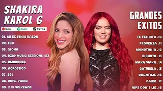 KAROL G Y SHAKIRA 2024 - MEJORES CANCIONES 2024 - MIX CANCIONES 2024 - MIX REGGAETON 2024