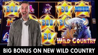 🦬 New Wild Country Brings A Big Bonus Win 🦬