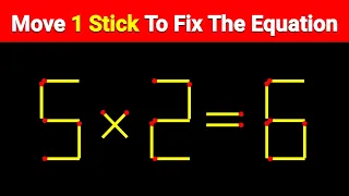 If you are GENIUS solve this | Matchstick puzzle | Ep : 20