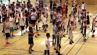 Camps Thabo Sefolosha 2015 - Flashmob semaine 1