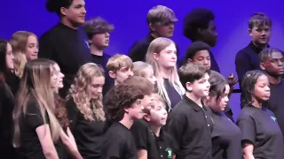 Middle school choir concert