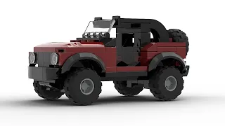 LEGO Ford Bronco 2021 2 door Instructions