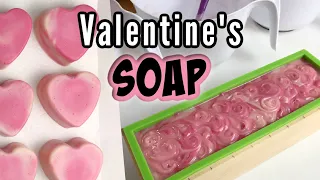 How to Make Valentine's Day Heart Soap with Swirls