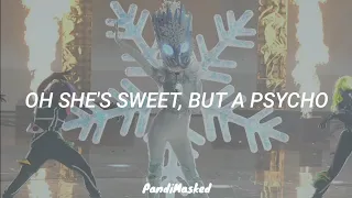Snowstorm Performs "Sweet But Psycho" By Ava Max (Lyrics) | The Masked Singer