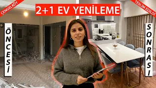 2+1 EV YENİLEME l EV TADİLATI l EV TURU l ÖNCESİ SONRASI